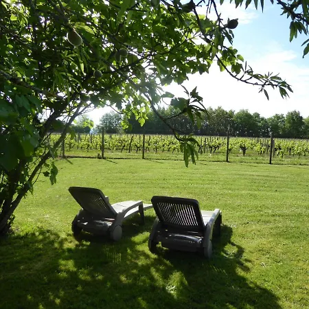 Feriehus La Vigneraie De Laura: Entre Vignes Et Chenes Sainte-Colombe (Gironde)